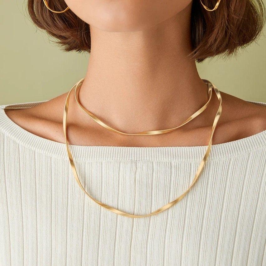 Marco Bicego Marrakech Collection 18k Yellow Gold Long Necklace 1