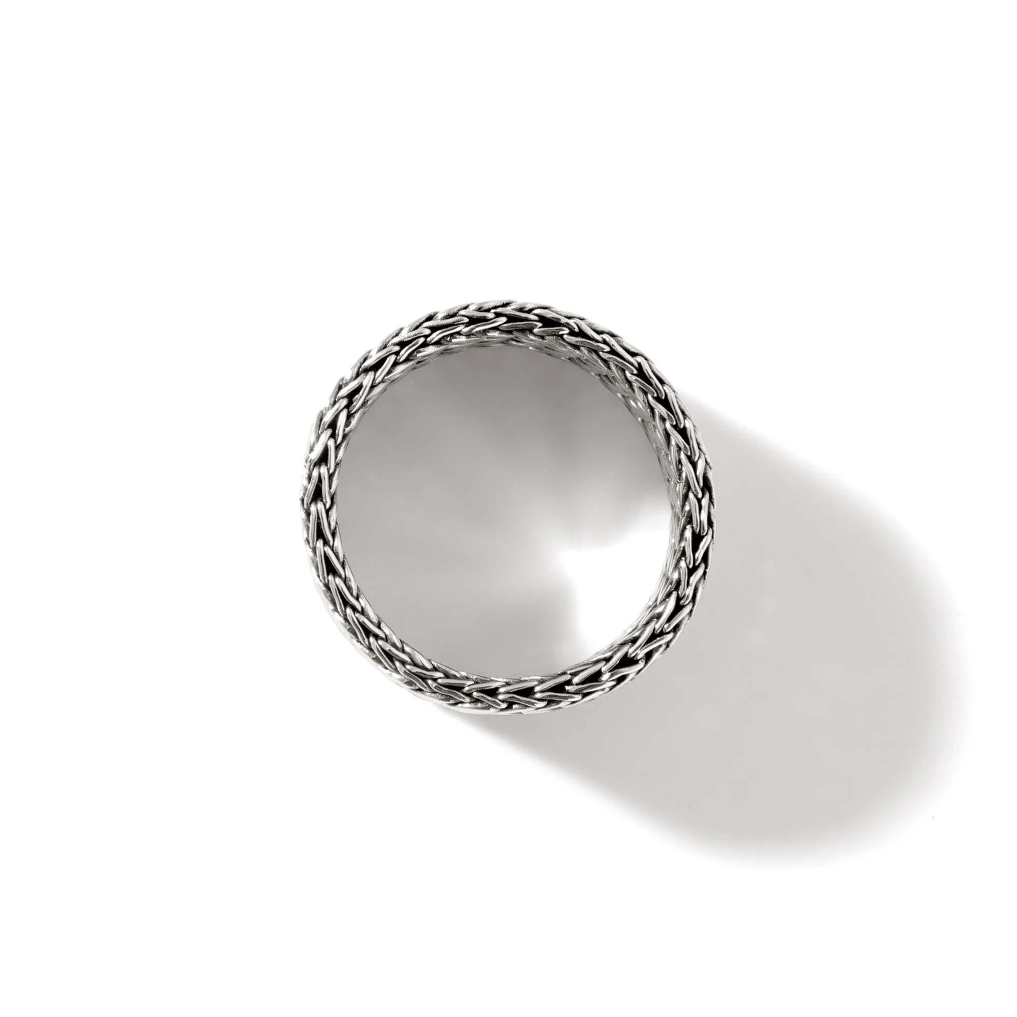 John Hardy Rata 12mm Chain Ring in Sterling Silver 3