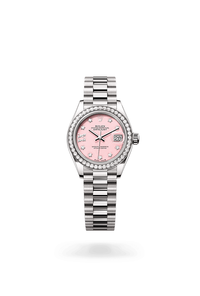 Rolex Lady-Datejust, m279139rbr-0002. Available at Lee Michaels Fine Jewelry
