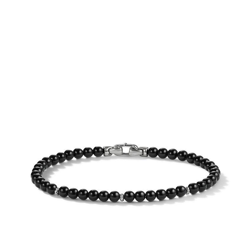 David Yurman Spiritual Beads Bracelet with Black Onyx | Front View