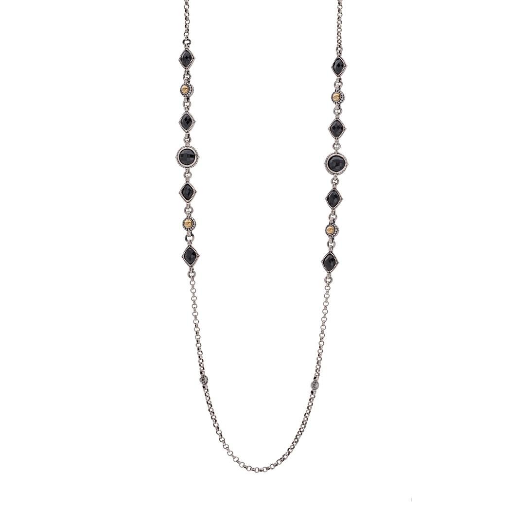 Konstantino Anthos Collection Black Onyx Necklace
