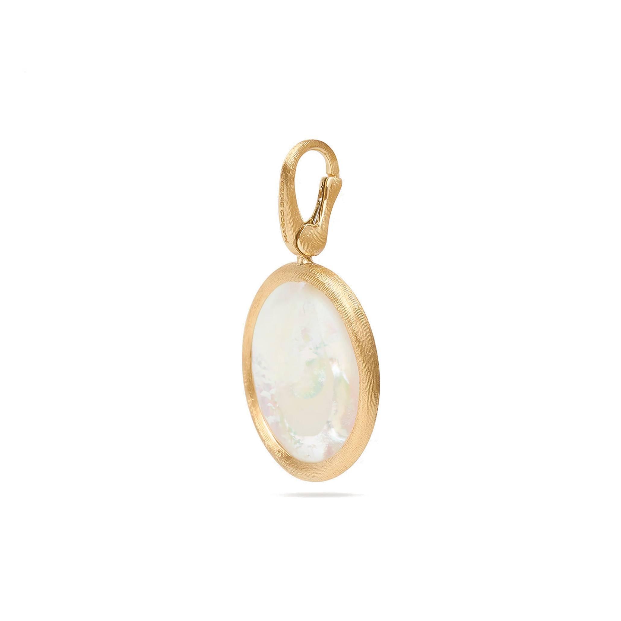 Marco Bicego Jaipur Color Mother of Pearl Pendant, Large 3