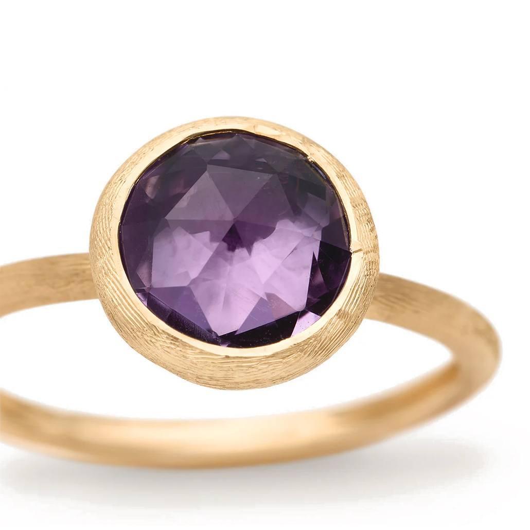 Marco Bicego Jaipur Color Small Amethyst Stackable Ring 1