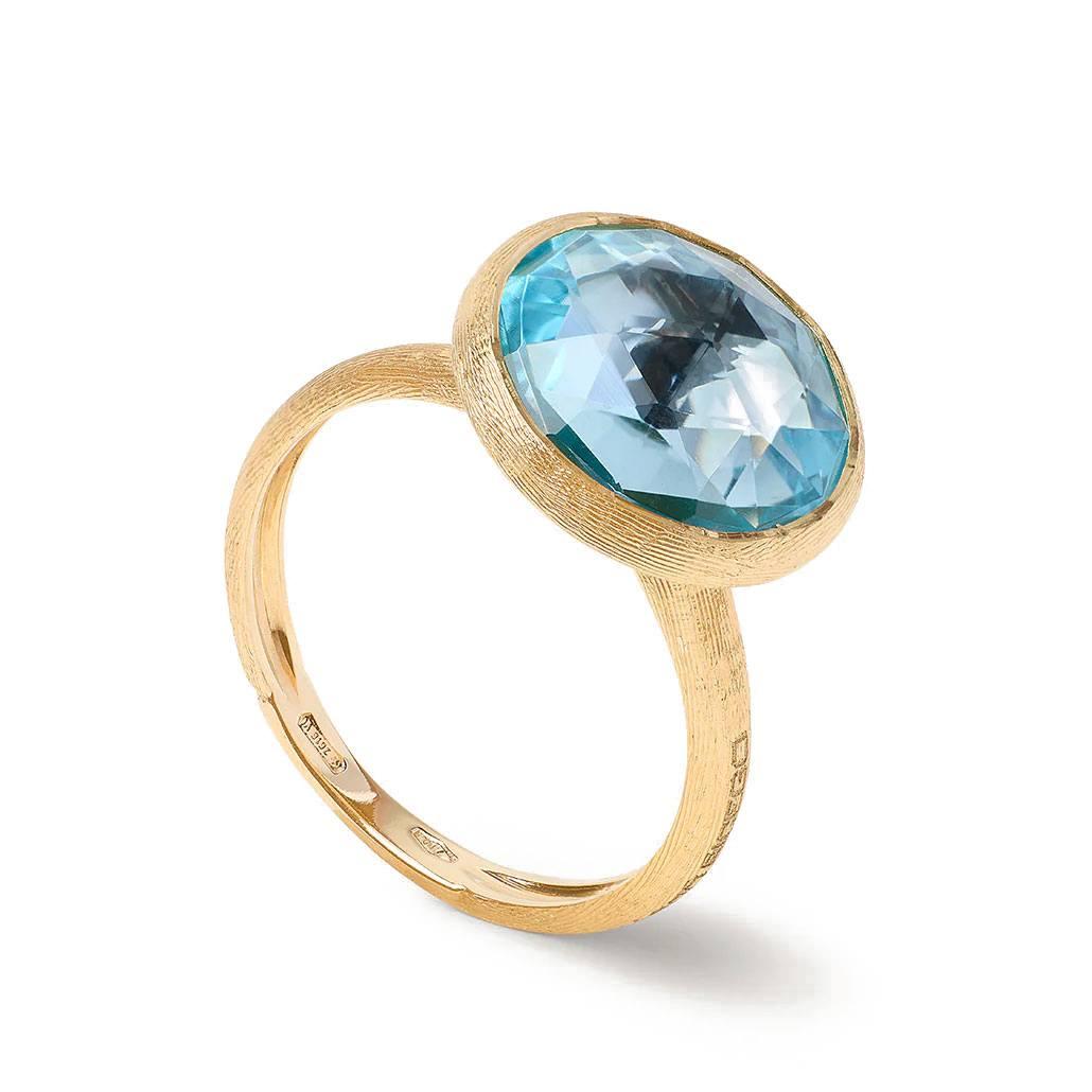 Marco Bicego Jaipur Color Stackable Blue Topaz Ring 0