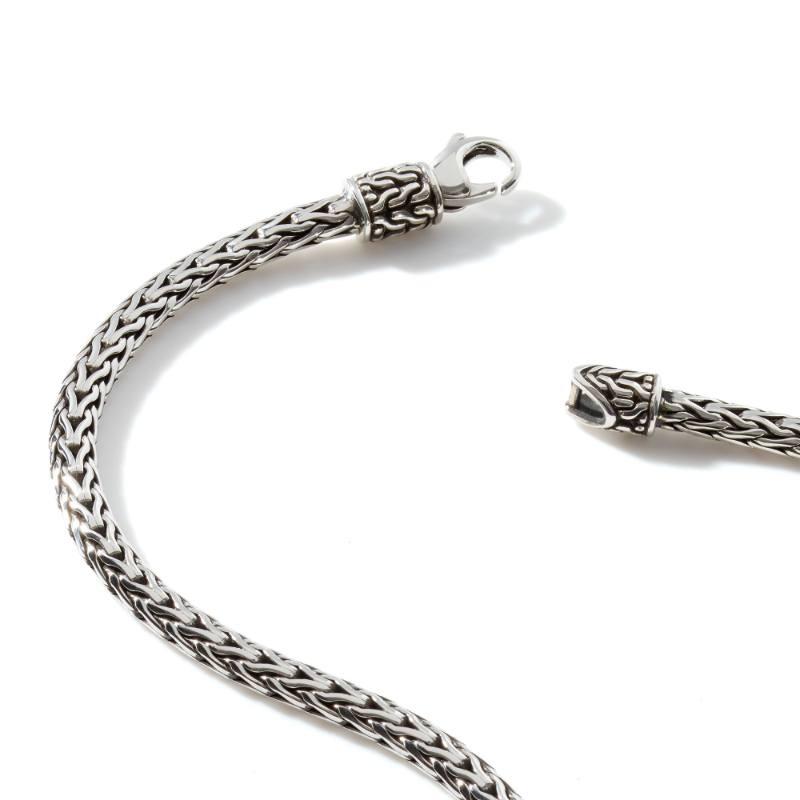 John Hardy Slim Oval Woven Chain Necklace 1