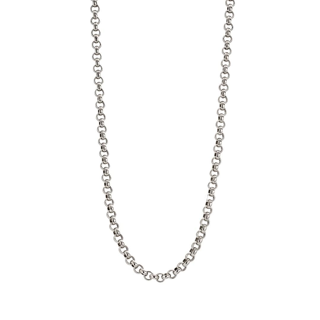 Konstantino Men's 5.5mm Rolo Chain Necklace, 20 inches