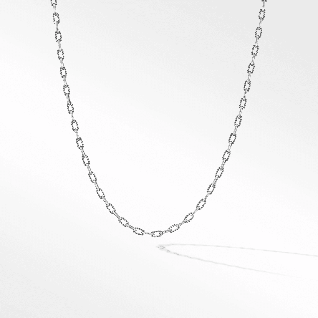 David Yurman Men's DY Madison Chain Necklace in Sterling Silver, 24 inches