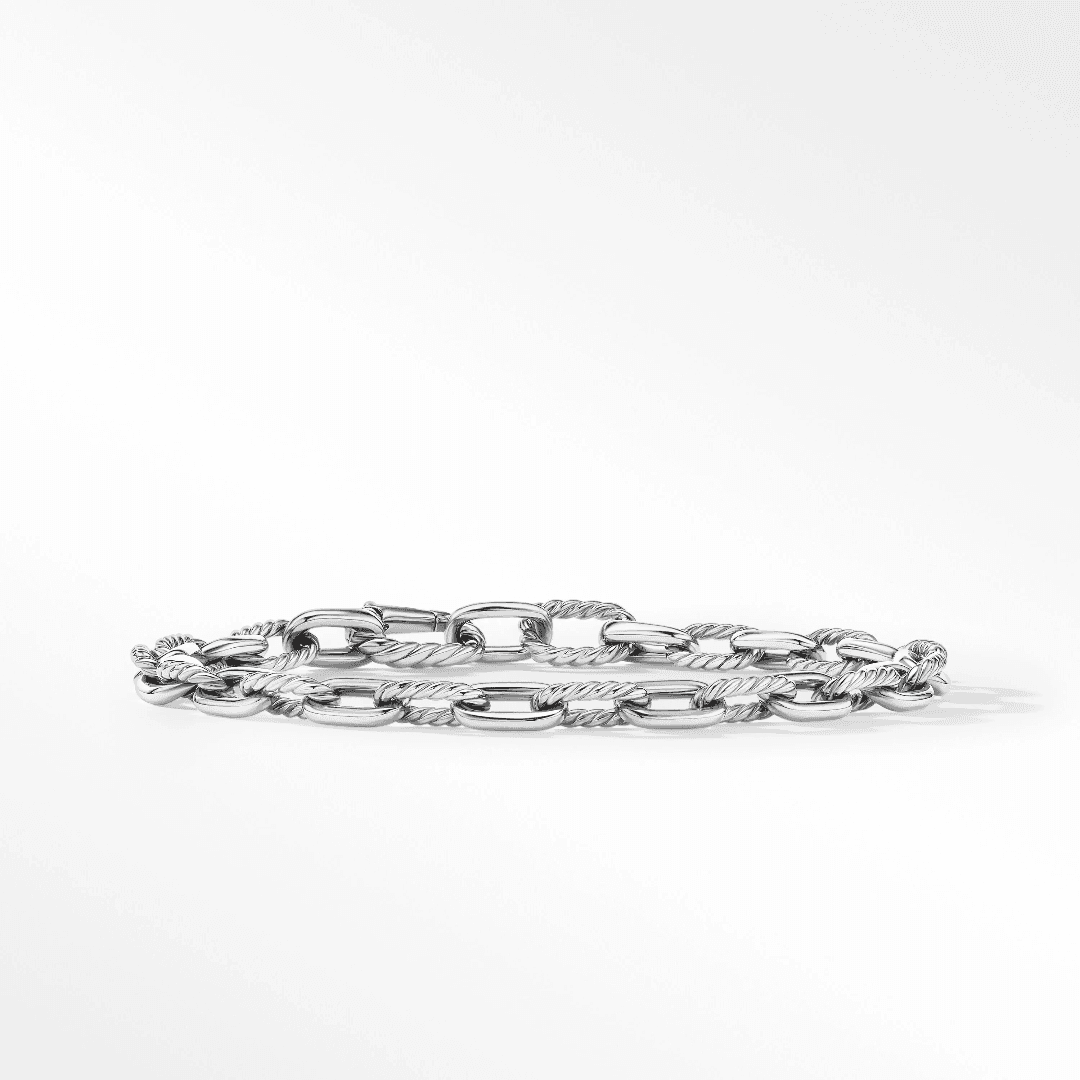 David Yurman DY Madison Chain Bracelet in Sterling Silver, 8.25 inches