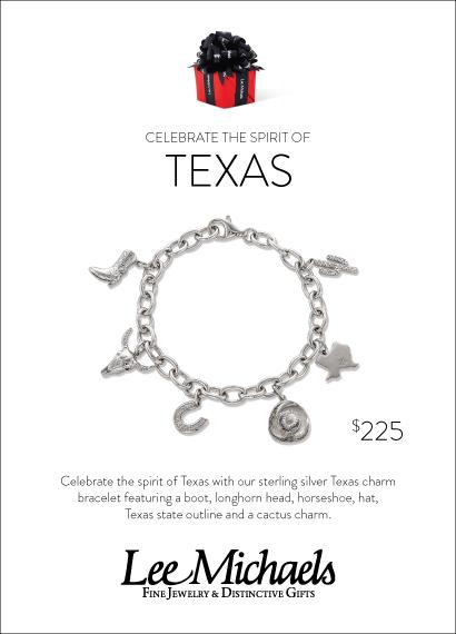 Advertised Texas Charm Bracelet