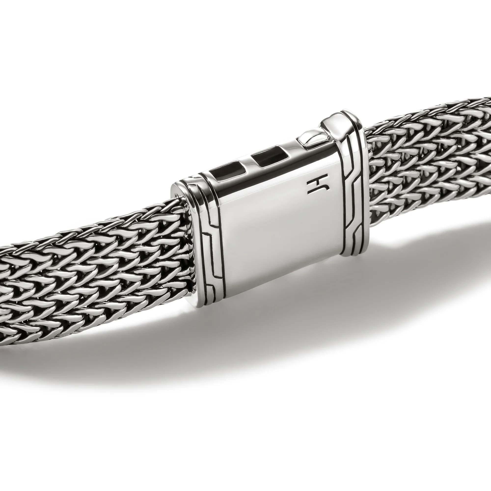 John Hardy 12mm Sterling Silver Smart Watch Strap with Diamonds 2