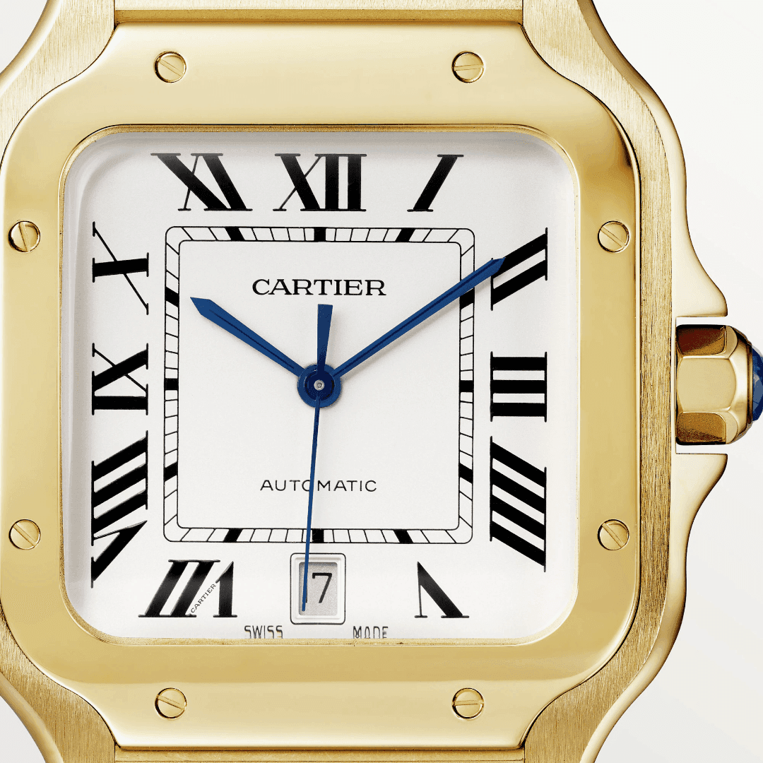 Santos de Cartier Watch in Yellow Gold, large model 3