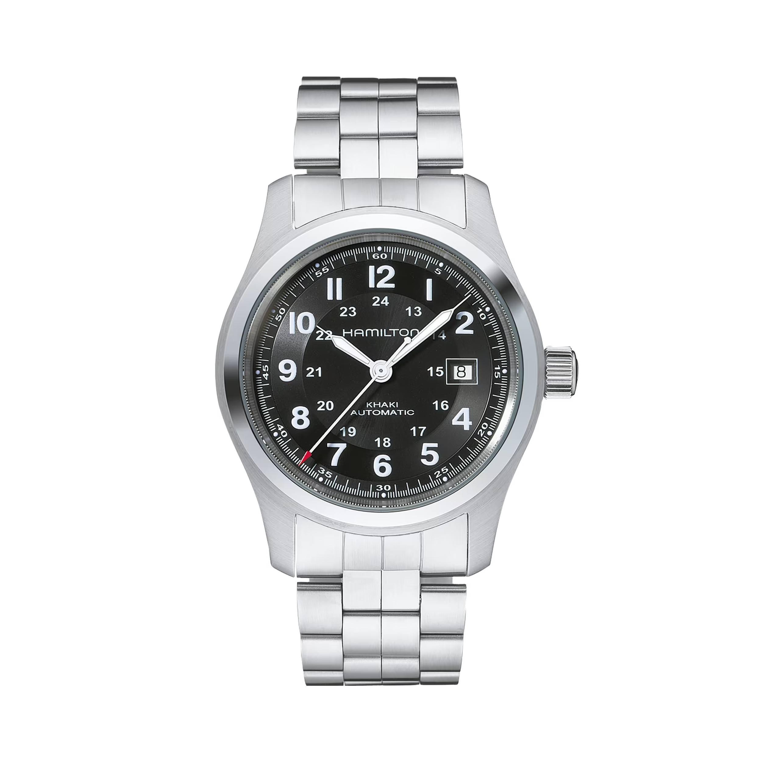 Hamilton Khaki Field Watch with Black Dial, 42mm