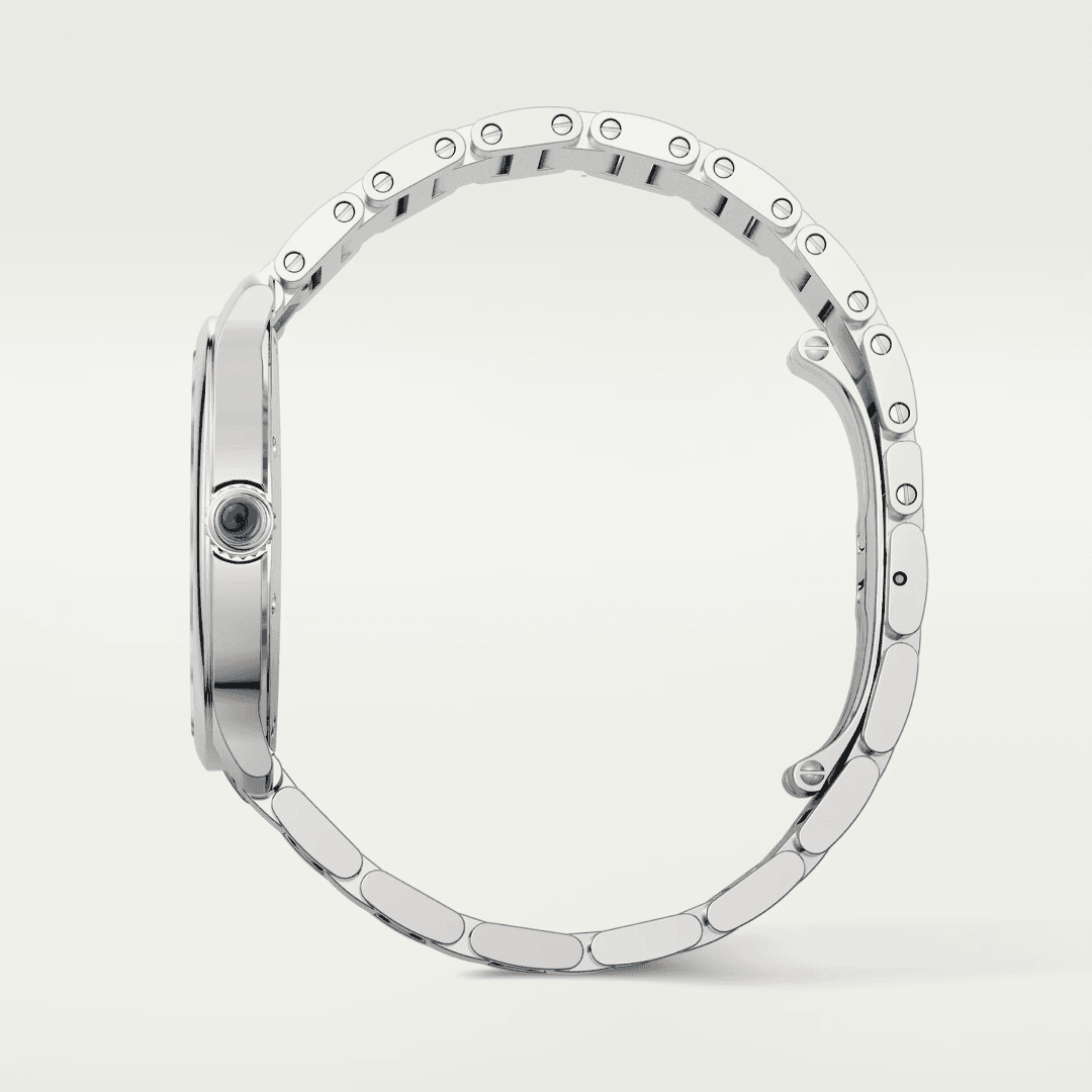 Ronde Must de Cartier Steel Watch, medium model 4