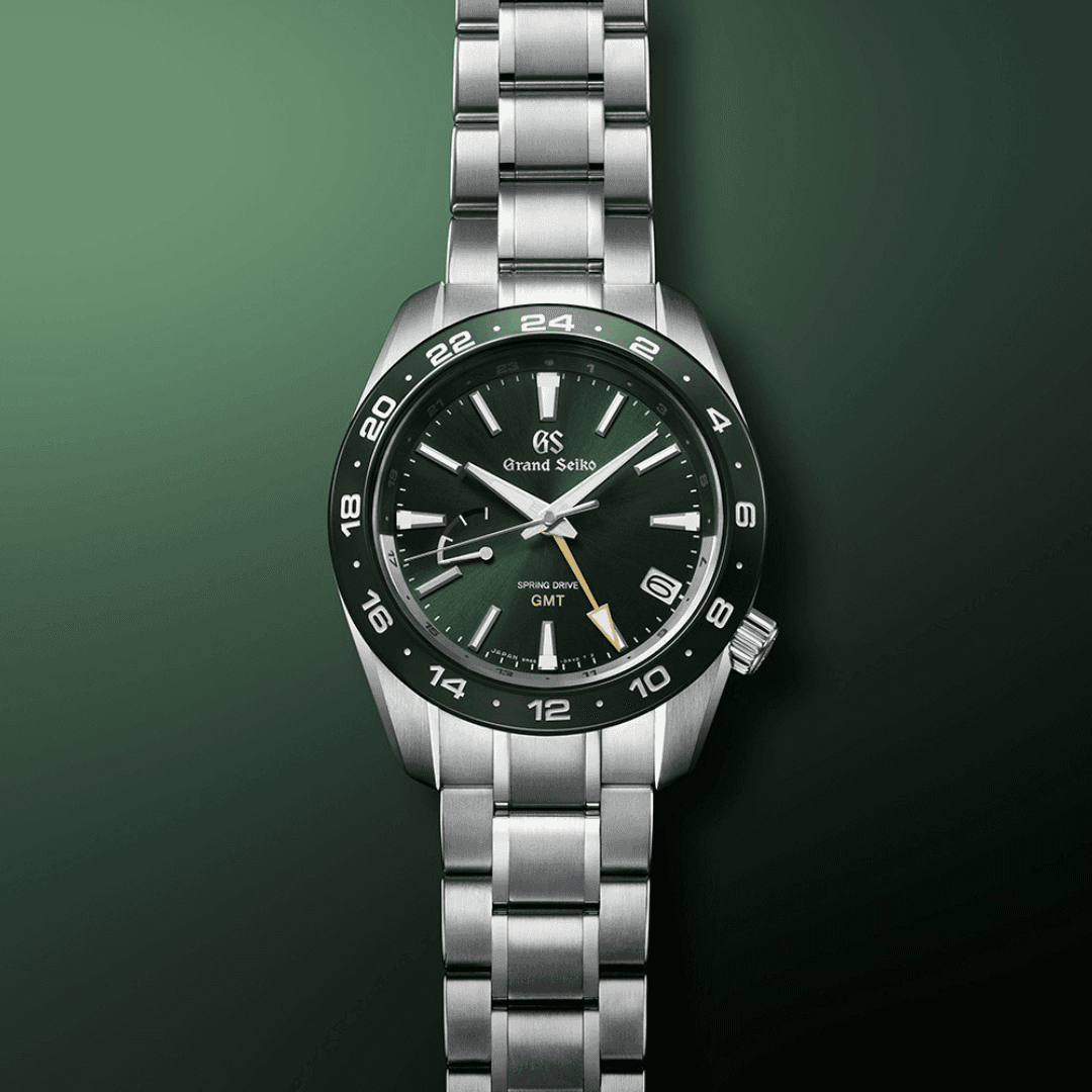 Grand Seiko Sport Collection GMT Watch with Green Dial, 40.5mm 3