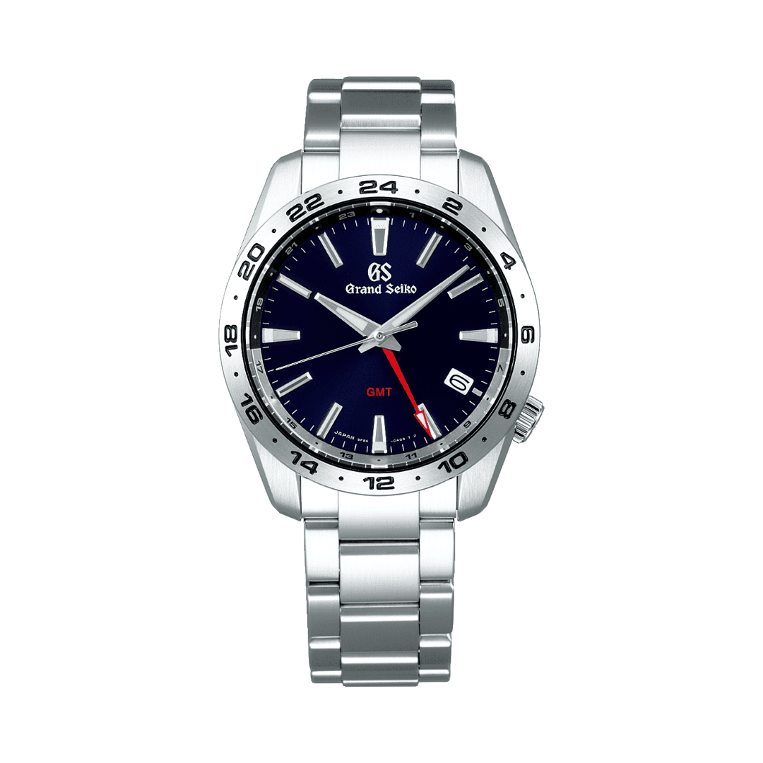 Grand Seiko Sport Collection GMT Watch with Blue Dial, 39mm