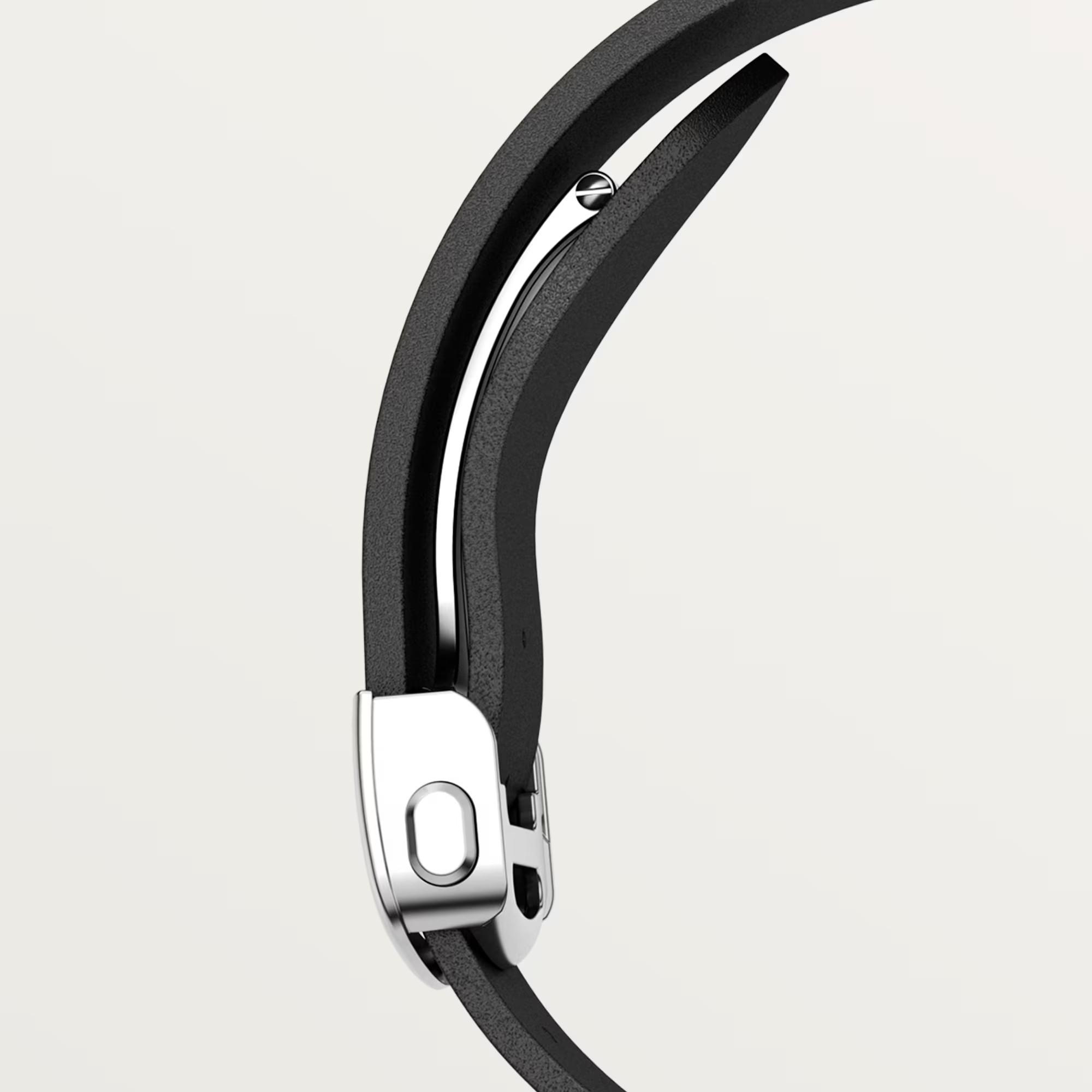 Santos de Cartier Chronograph Watch in Black, extra large model 6