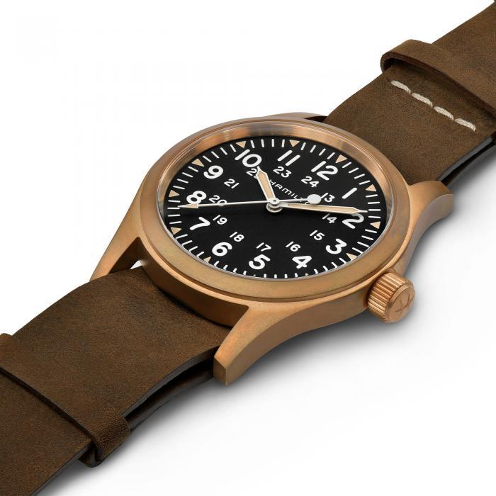 Hamilton Khaki Field Mechanical Bronze Watch 3