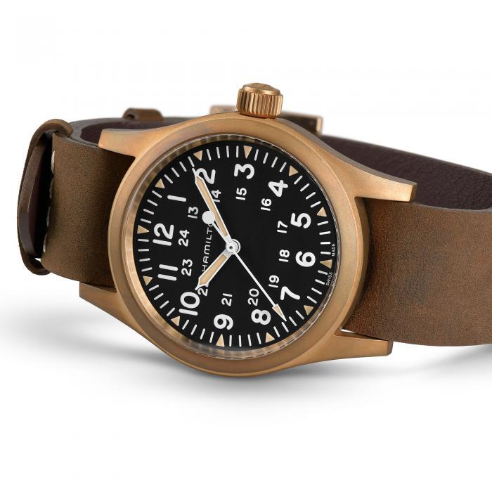 Hamilton Khaki Field Mechanical Bronze Watch 1