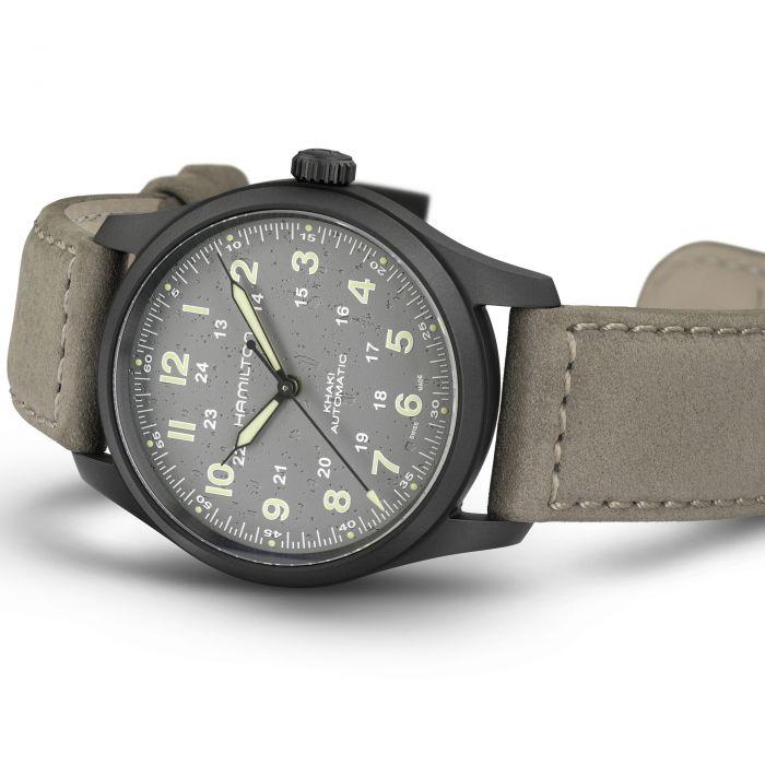Hamilton Khaki Field Titanium Auto Watch with Gray Dial 1