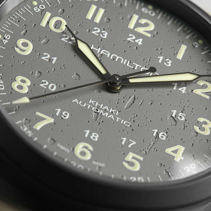 Hamilton Khaki Field Titanium Auto Watch with Gray Dial 3