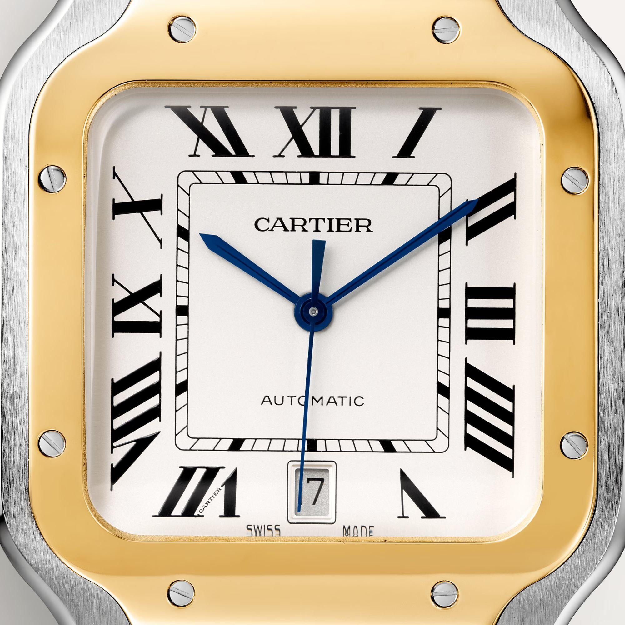 Santos de Cartier Watch with Yellow Gold, large model 2