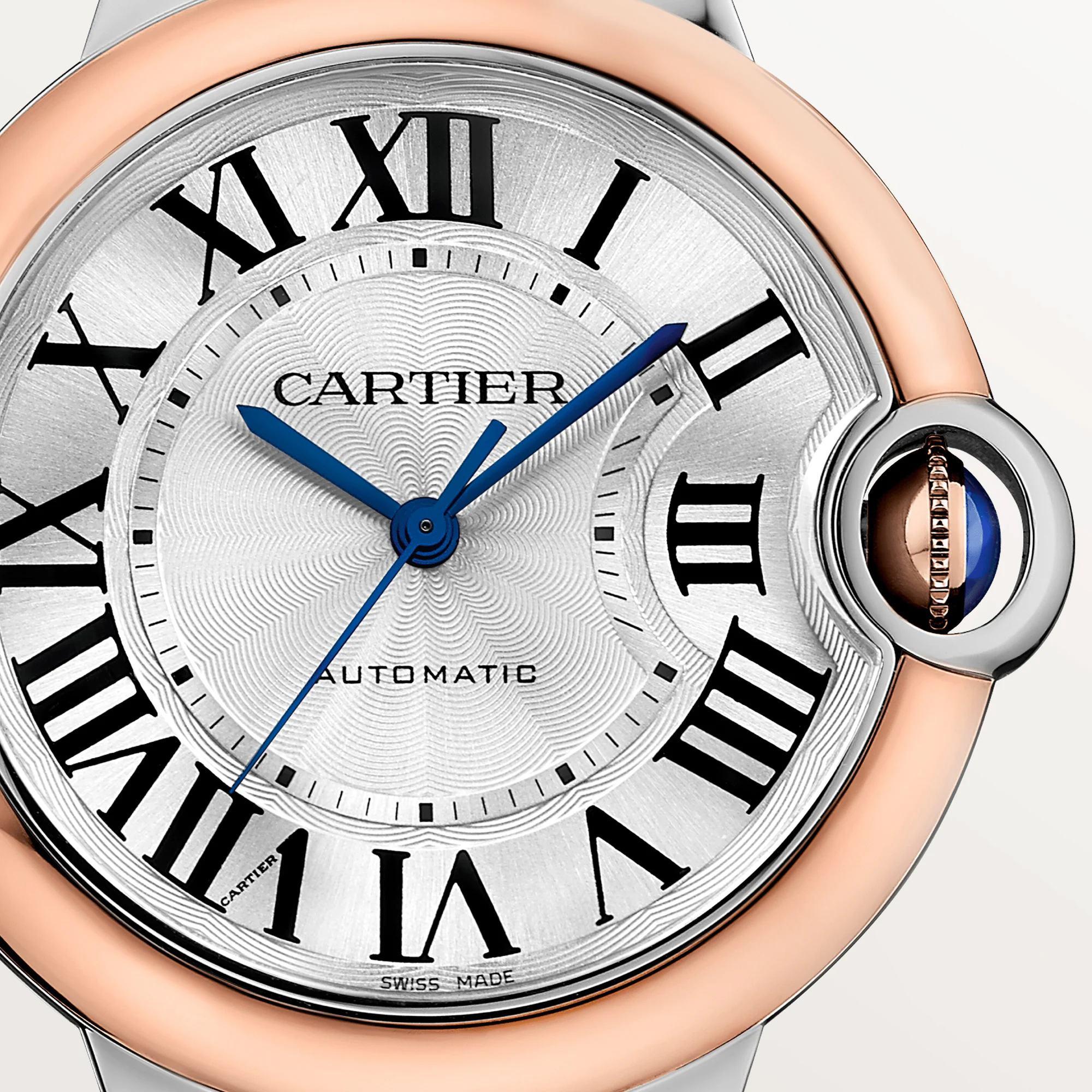 Ballon Bleu de Cartier Watch in Rose Gold, 36mm 3