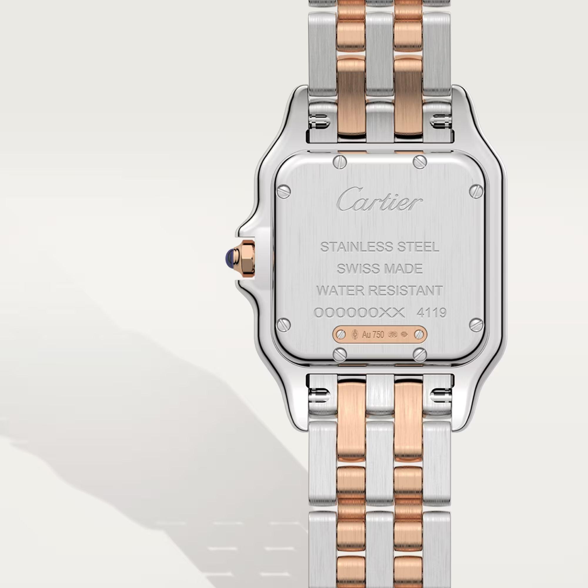 Panthere de Cartier Watch in Rose Gold with Diamonds 7