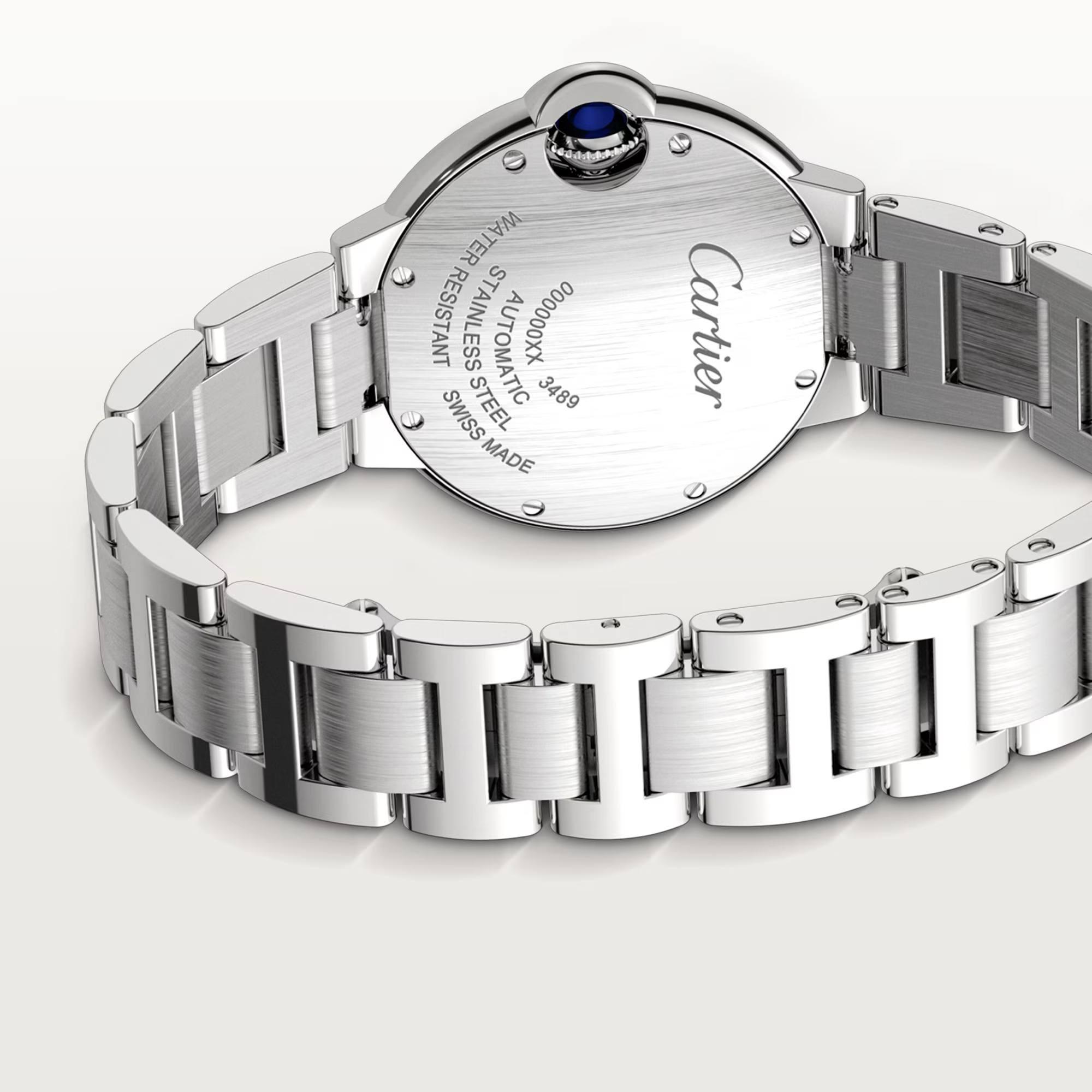 Ballon de Cartier Watch with Diamonds, 33mm 7
