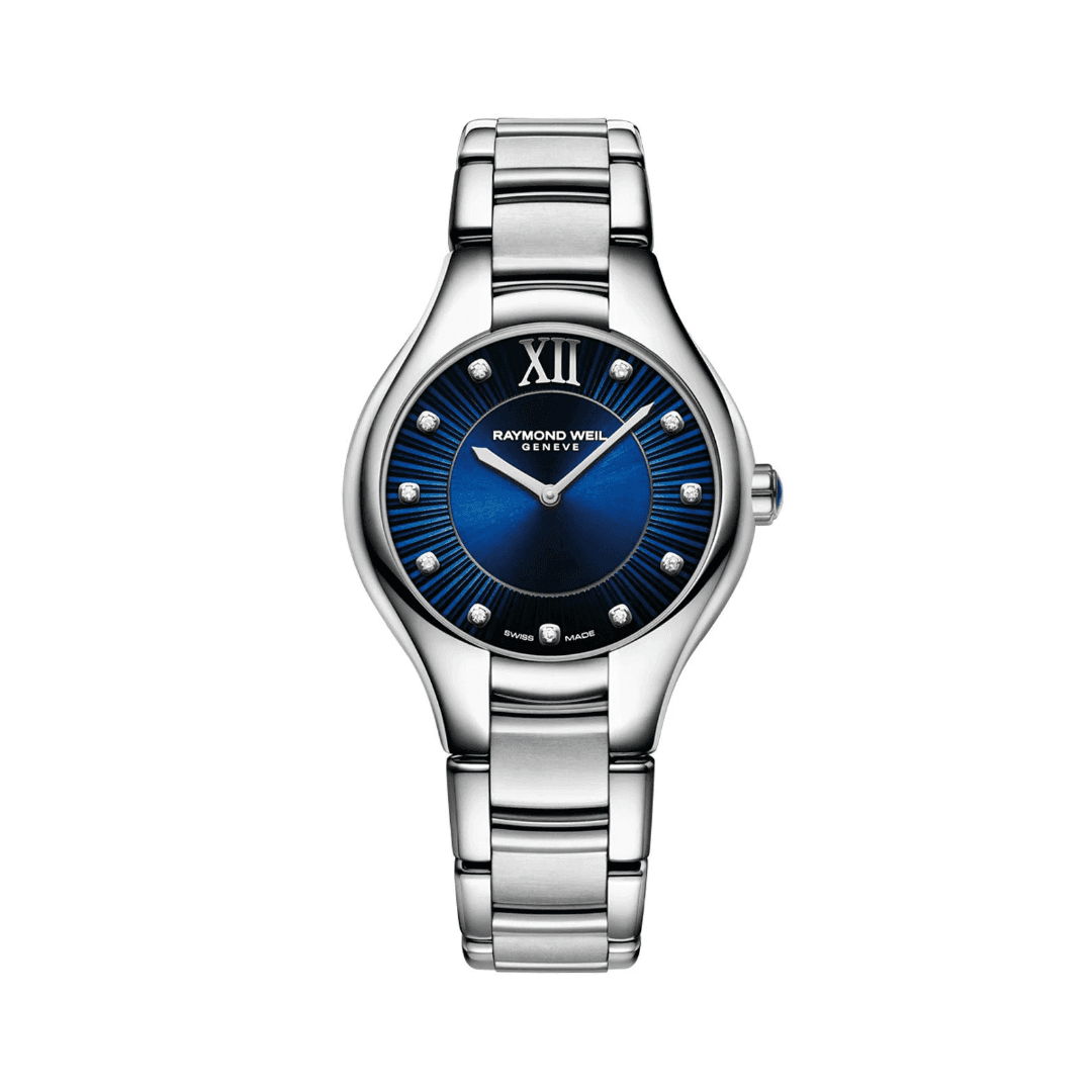 Raymond Weil Noemia Ladies Quartz Blue Dial Diamonds Watch