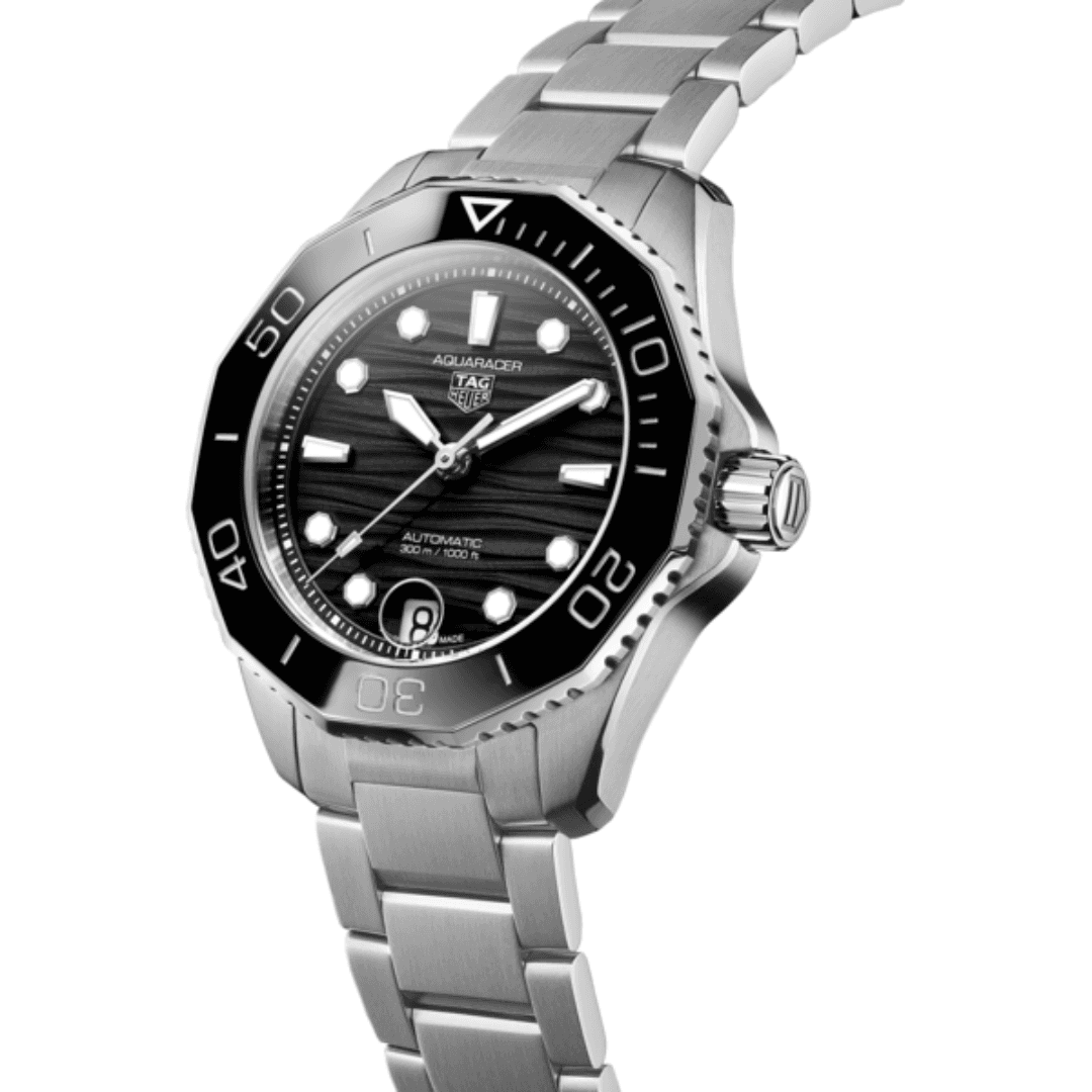 TAG Heuer  Aquaracer Professional 300 Date Calibre 5 Automatic Watch in Black 1