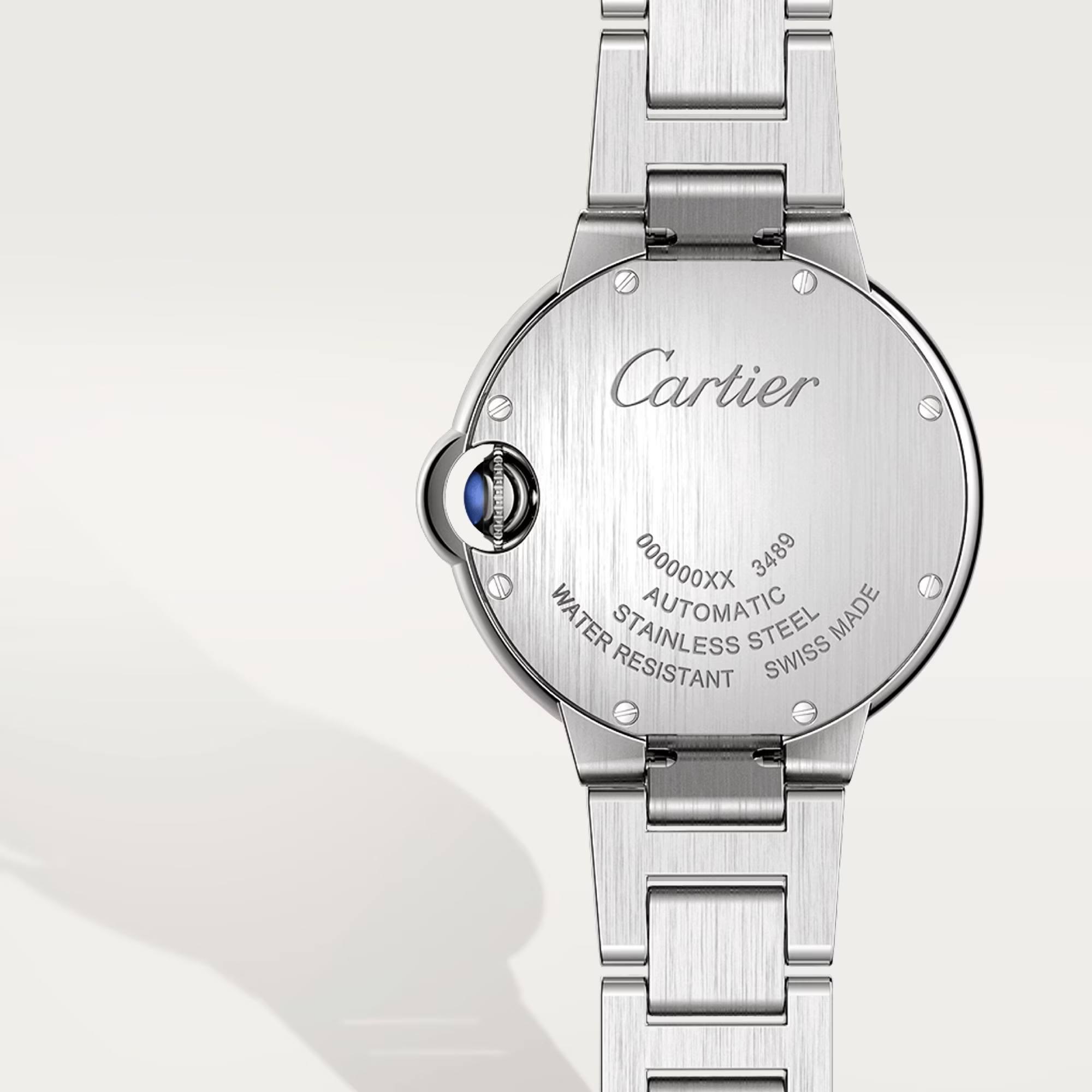 Ballon de Cartier Watch with Pink Dial, 33mm 7