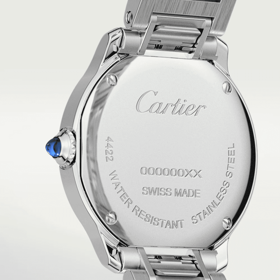 Ronde Must de Cartier Steel Watch, small model 4