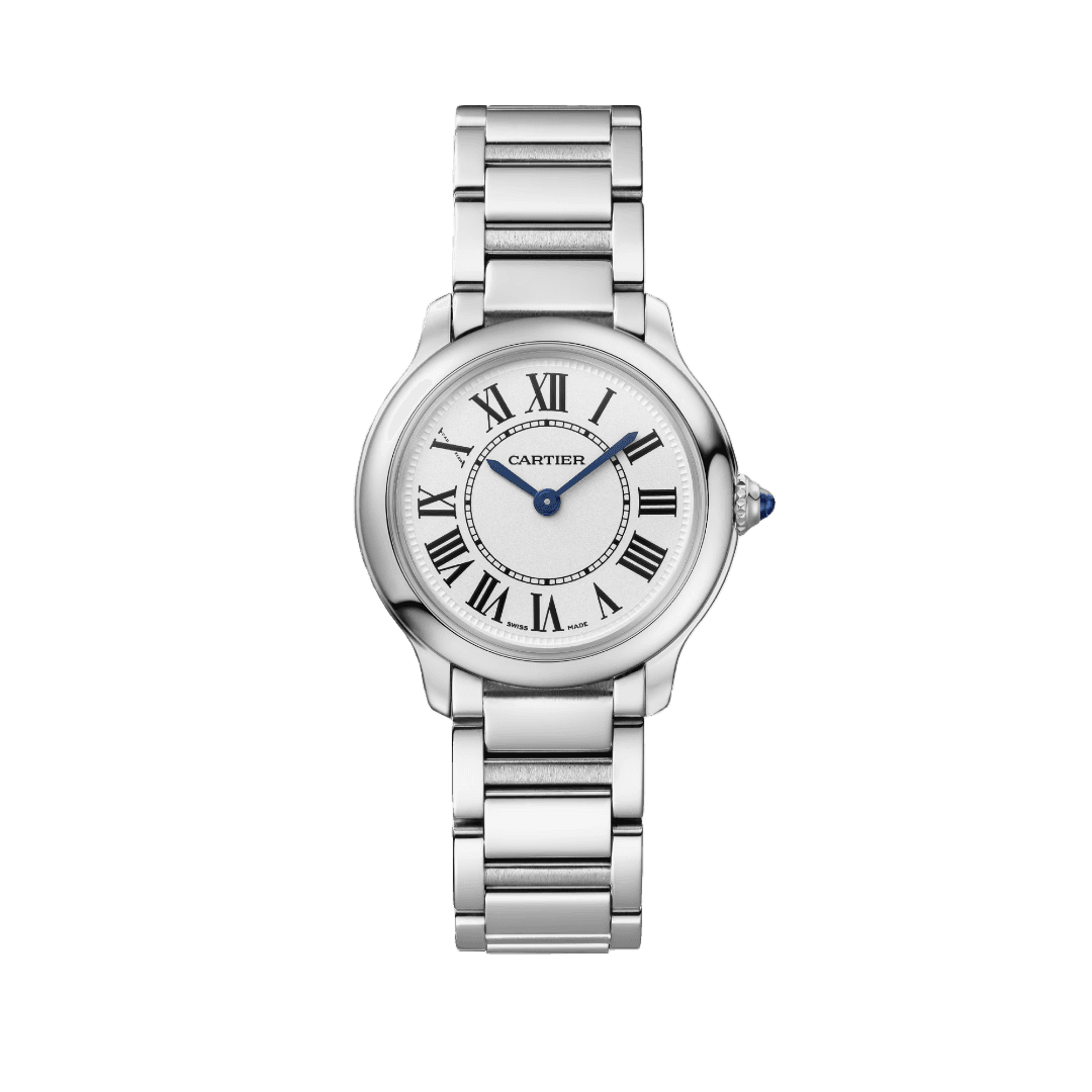 Ronde Must de Cartier Steel Watch, small model
