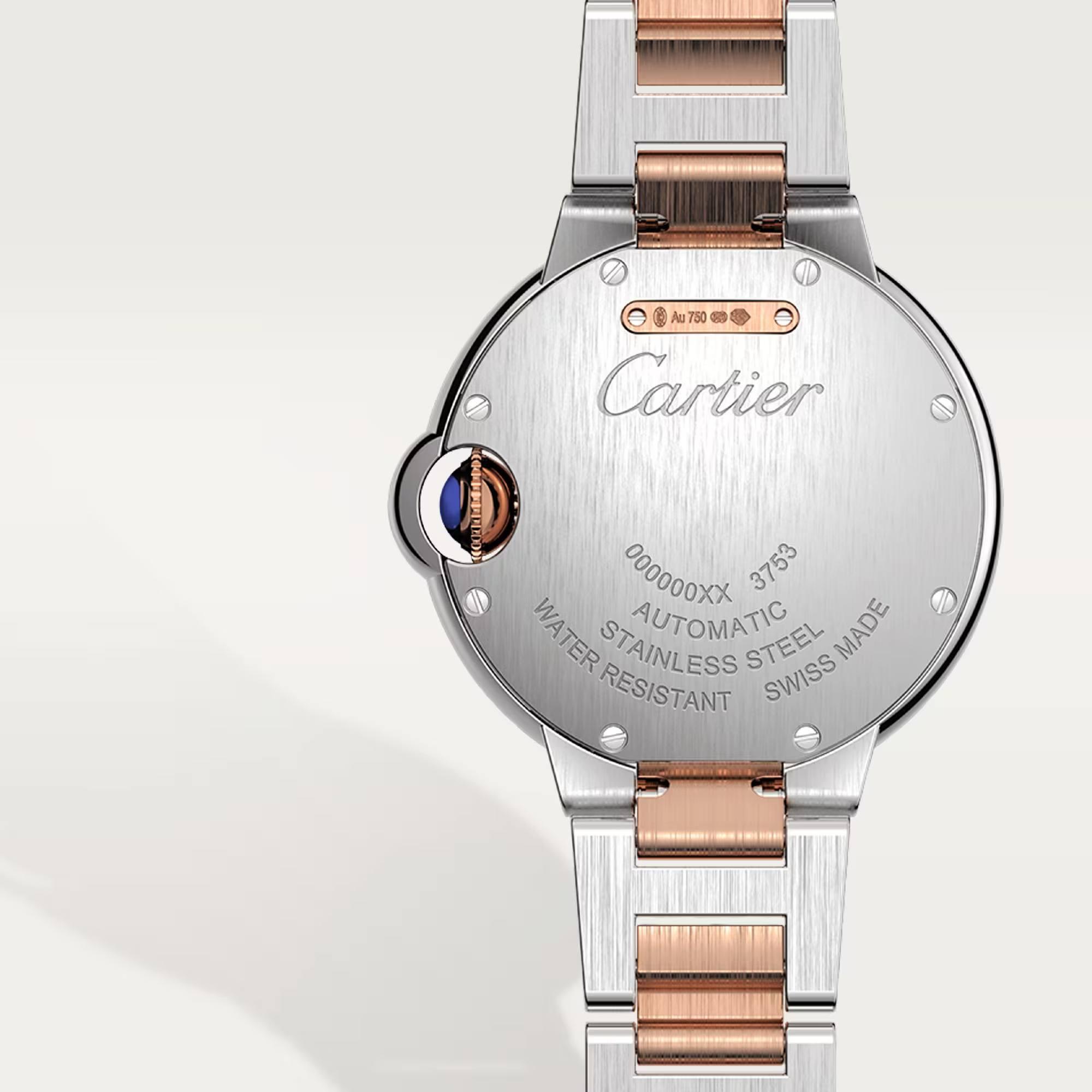 Ballon Bleu de Cartier Watch in Rose Gold, 33mm 5