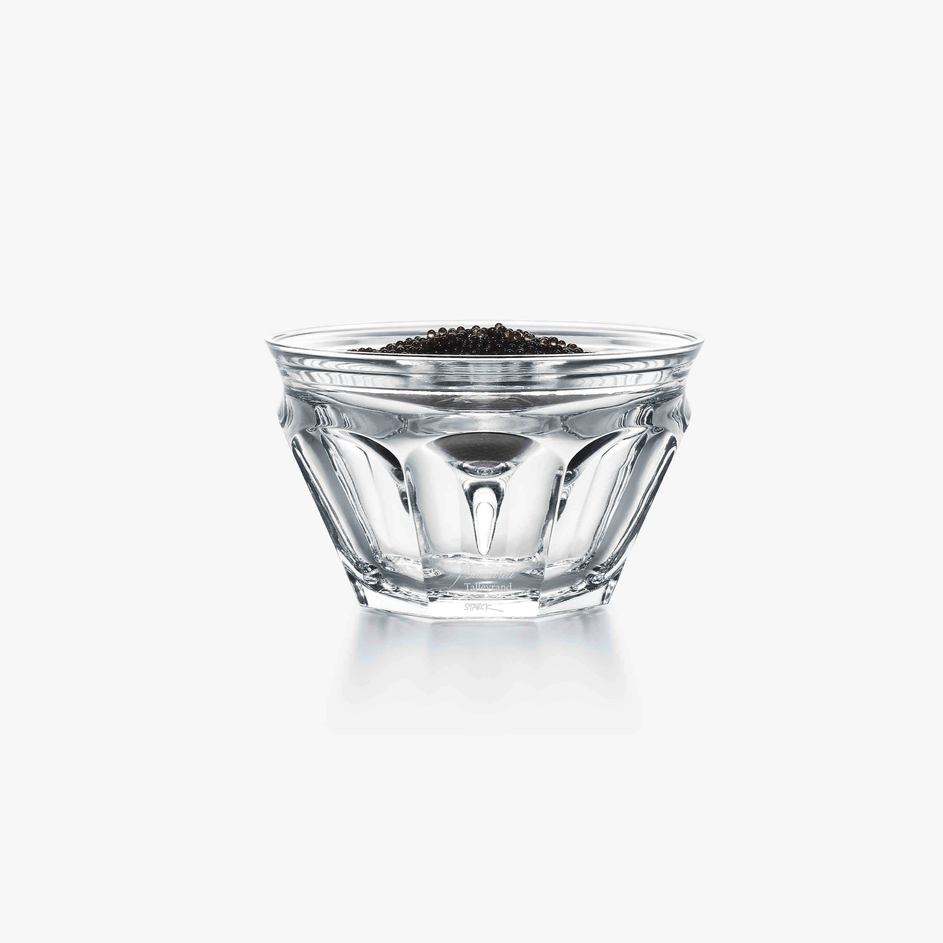 Baccarat Talleyrand Comme De L'or Noir Caviar Bowl 1