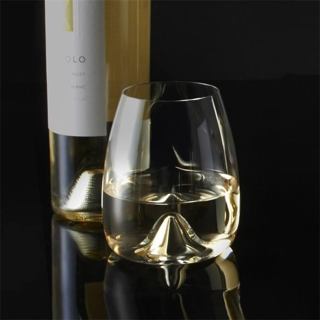 Waterford Crystal Elegance Stemless Wine Glass, Pair 1