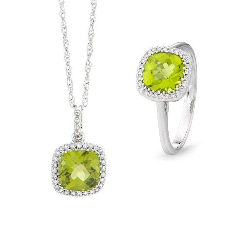 SHOP Peridot Jewelry at Lee Michaels Fine Jewelry stores
