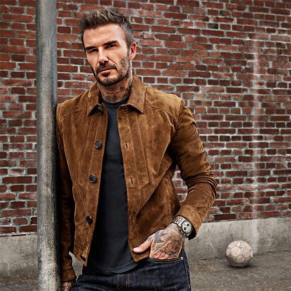 david beckham for tudor at Lee Michaels Fine Jewelry stores