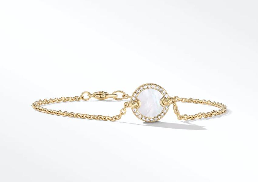 mother of pearl bracelet from david yurman dy elements collection at lee michaels fine jewelry stores