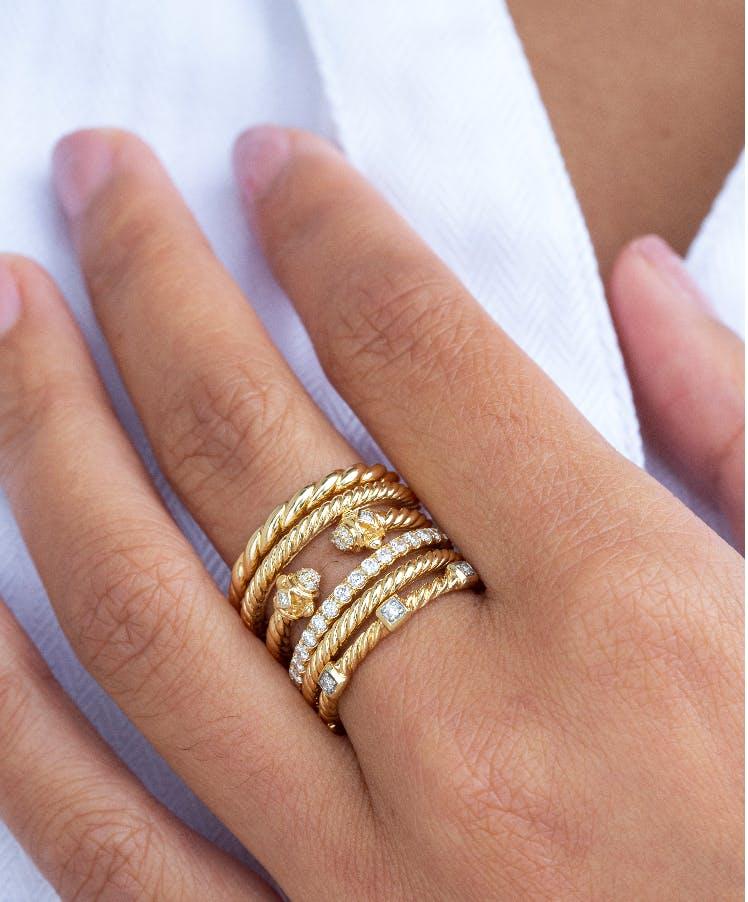 10 Iconic David Yurman Ring Collections available at Lee Michaels Fine Jewelry stores