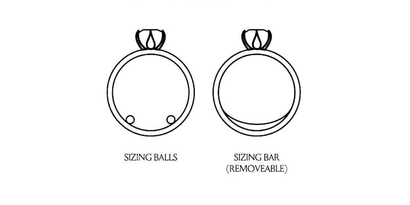 ring sizing balls and ring sizing guards