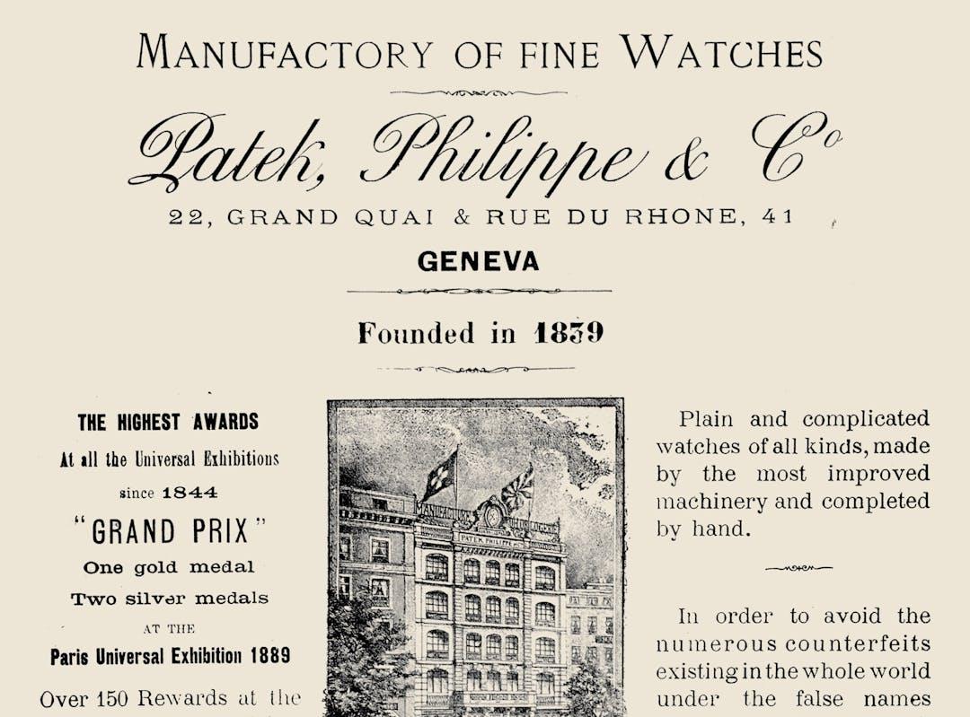 history of patek philippe watches new orleans