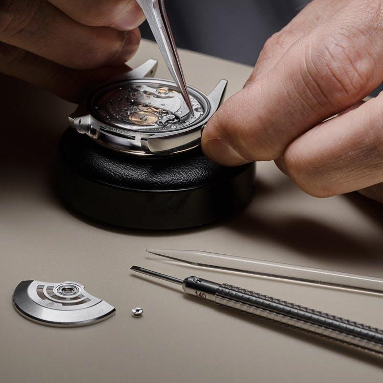 rolex being repaired by lee michaels fine jewelry stores