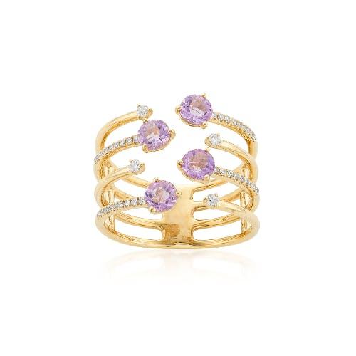 SHOP Amethyst rings at Lee Michaels Fine Jewelry
