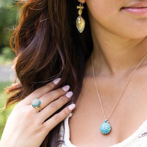 turquoise jewelry for december birthstone