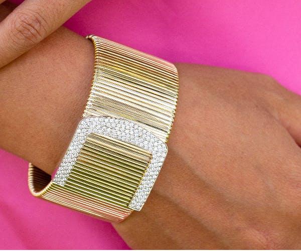 cuff bracelets available at Lee Michaels Fine Jewelry stores