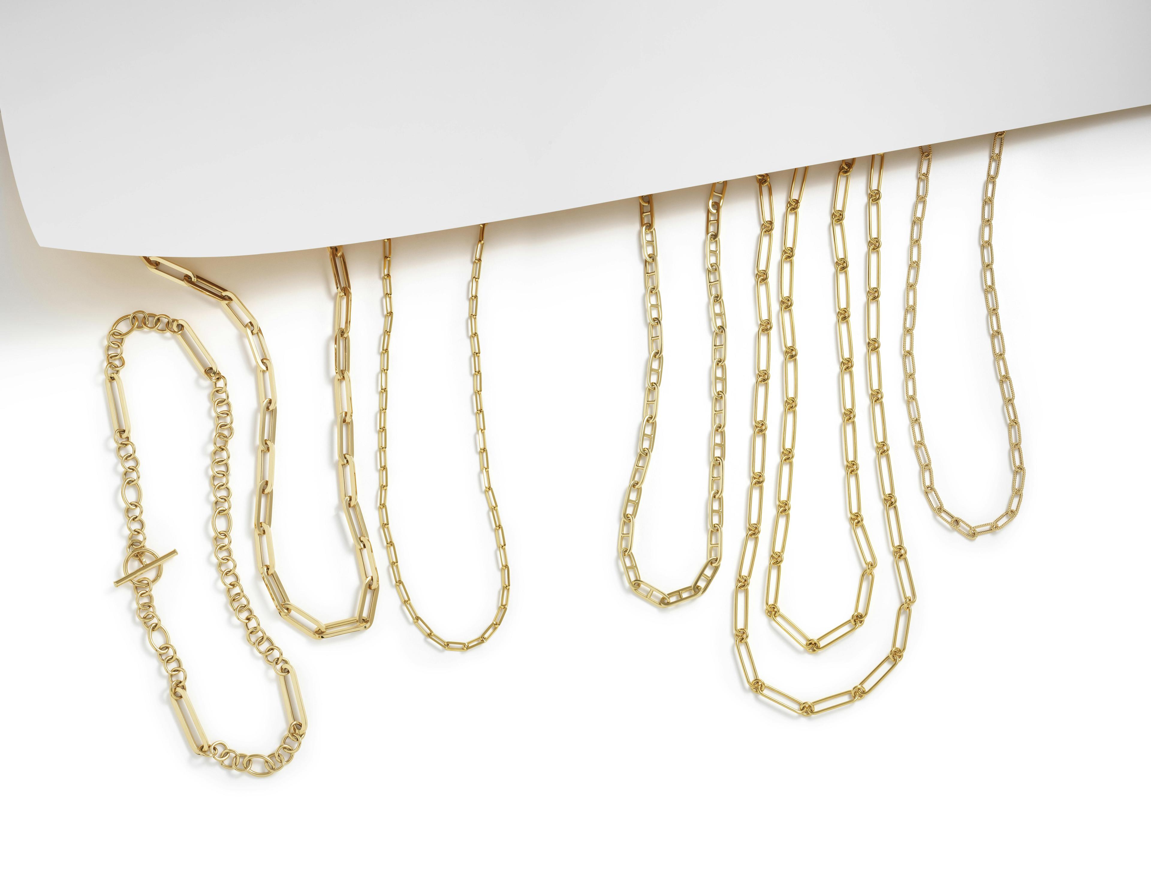 gold chain necklaces for women