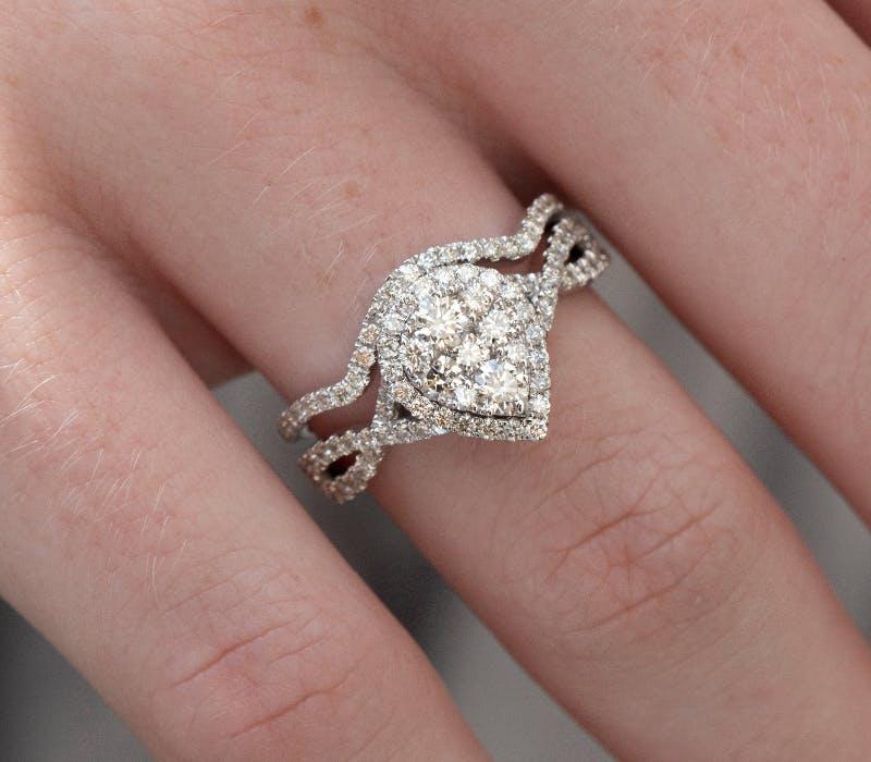 womens engagement rings available at Lee Michaels Fine jewelry stores