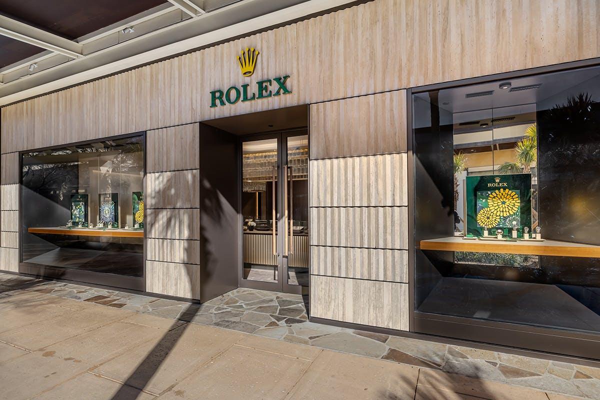 Rolex Storefront at Lee Michaels in Shops at LaCantera