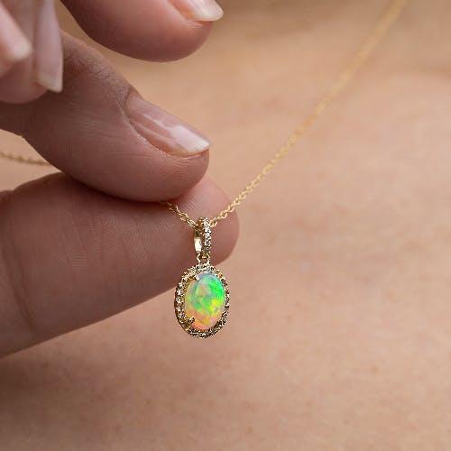 SHOP Opal Jewelry at Lee Michaels Fine Jewelry